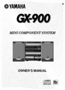 Yamaha GX-900 Owner's Manual